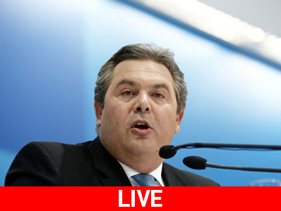 LIVE: Η ομιλία του Π. Καμμένου σε παραγωγικούς φορείς